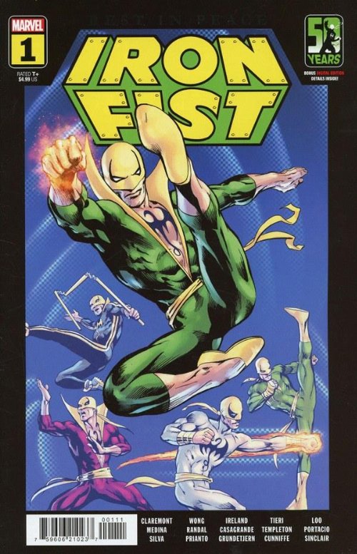 Τεύχος Κόμικ Iron Fist 50th Anniversary Special
#1