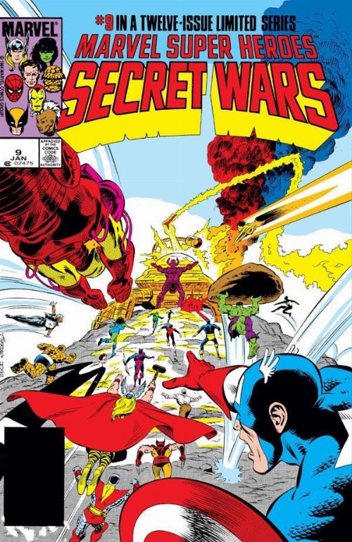 Super Heroes: Secret Wars #9 Facsimile Edition
Foil Variant Cover