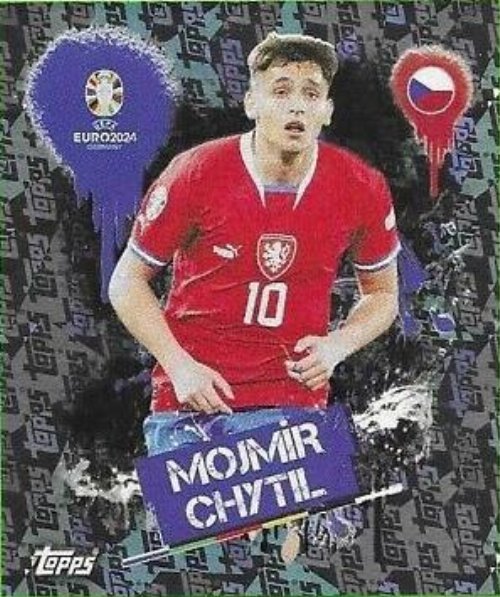 Topps - UEFA Germany Euro 2024 Sticker - CZE 3.
Mojmír Chytil (Czechia) - Topps Parallel Foil