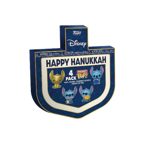 Funko Pocket POP! Disney: Lilo & Stitch -
Happy Hanukkah 4-Pack Figures