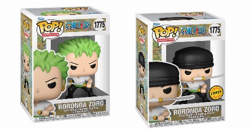 Figures Funko POP! Bundle of 2: One Piece -
Roronoa Zoro #1775 & Chase