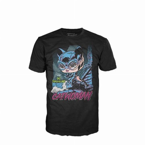 Funko Tee: DC Comics - Catwoman Black T-Shirt
(M)