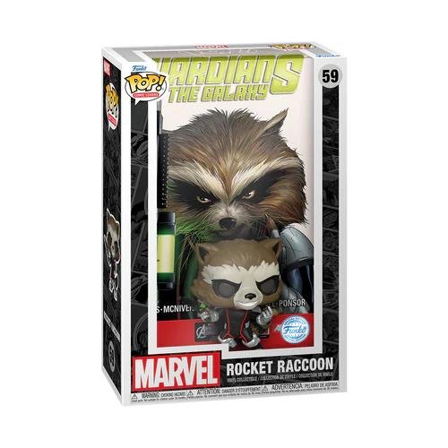 Φιγούρα Funko POP! Comic Covers: Marvel
Guardians of the Galaxy - Rocket Raccoon #59
(Exclusive)