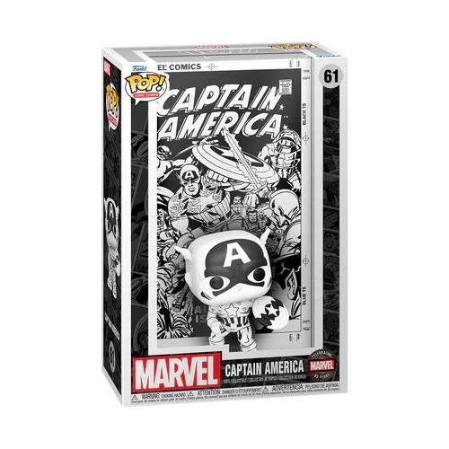 Figure Funko POP! Comic Covers: Marvel - Captain
America (Black & White) #61 (Exclusive)