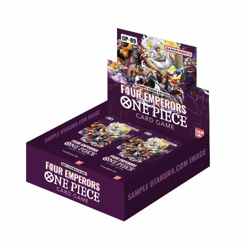 One Piece Card Game - OP09 The Four Emperors Booster
Box (24 packs)