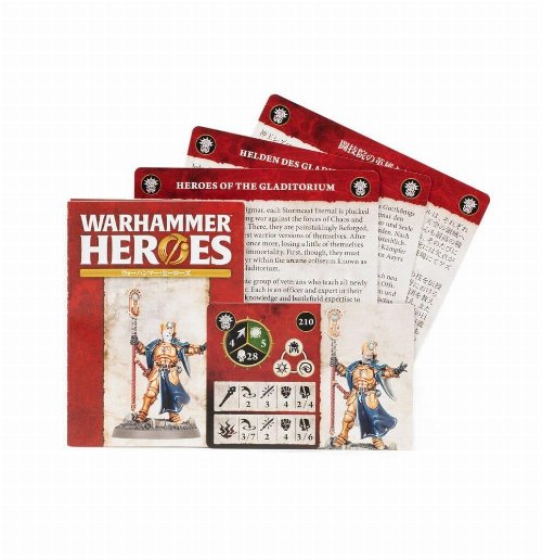 Warhammer 40000 - Heroes: Stormcast Eternals
Pack (Random Packaged Blind Pack)