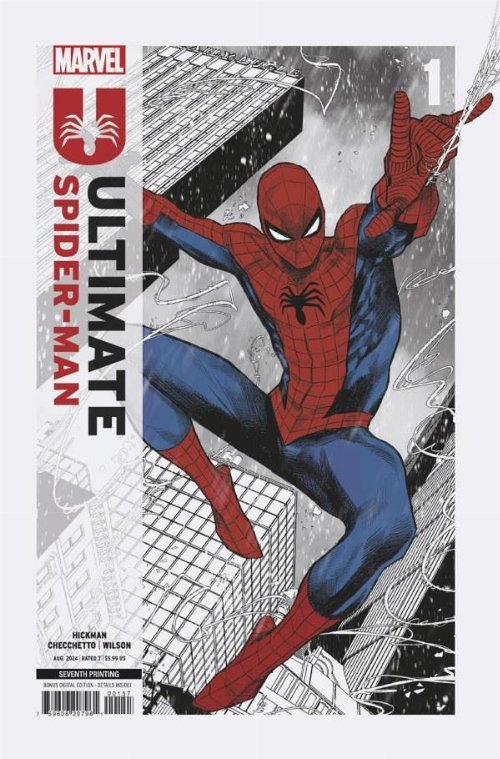 Ultimate Spider-Man #1 (7th Printing) Checchetto
Variant Cover