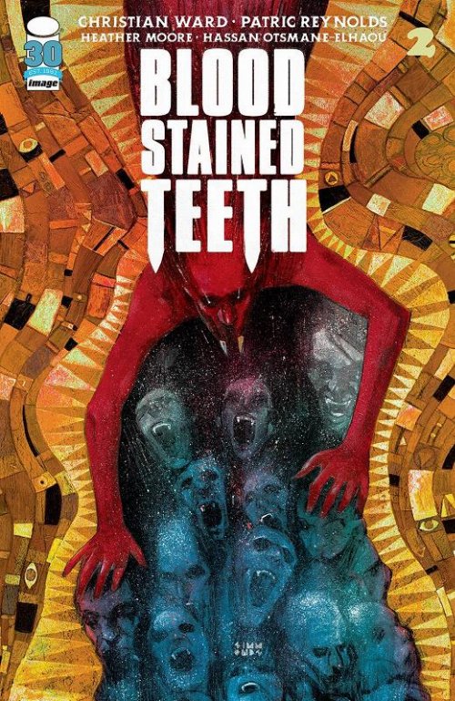 Blood Stained Teeth #2 Cover
B