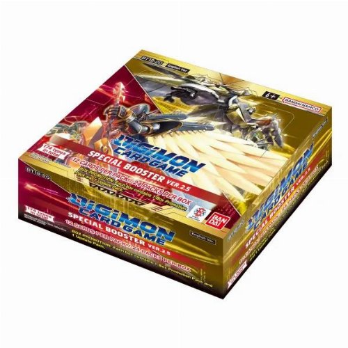 Digimon Card Game - BT19-20 Special Booster Box
Ver.2.5 (24 packs)