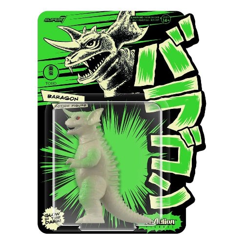 Godzilla Toho: ReAction - Baragon (Glow in the Dark)
Φιγούρα Δράσης (10cm)