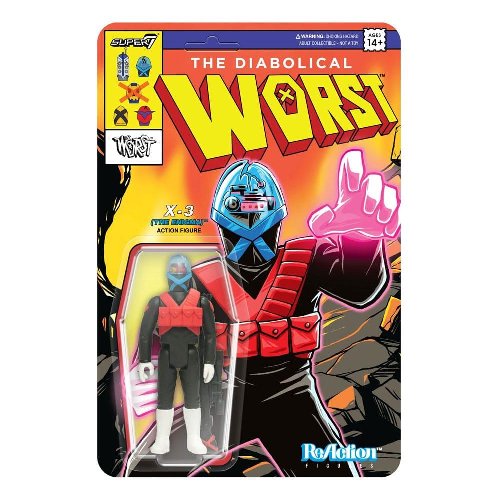 The Worst: ReAction - X-3 (The Enigma) Action
Figure (10cm)