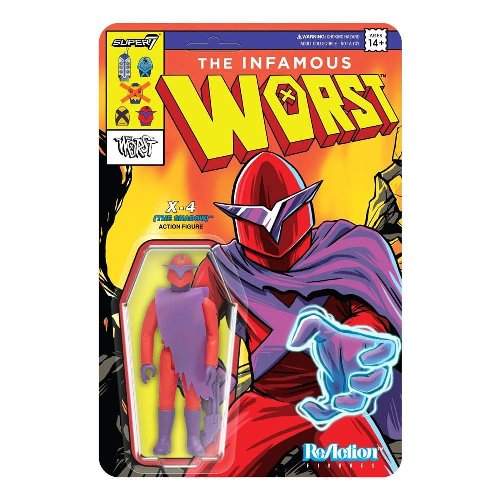 The Worst: ReAction - X-4 (The Shadow) Action
Figure (10cm)