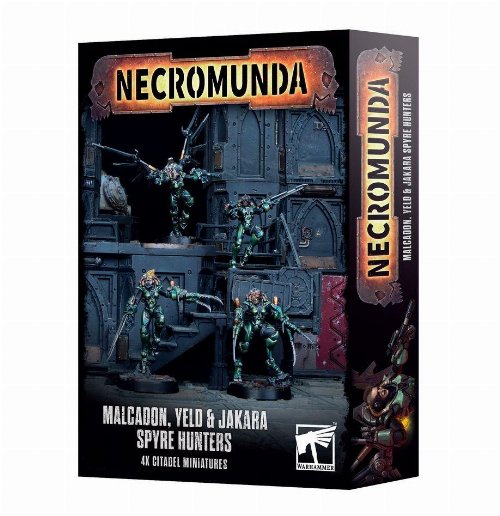 Necromunda - Malcadon, Yeld, and Jakara Spyre
Hunters Gang