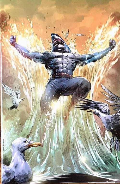 Suicide Squad King Shark 1 FCBD Special Virgin Variant Cover eFantasy.gr