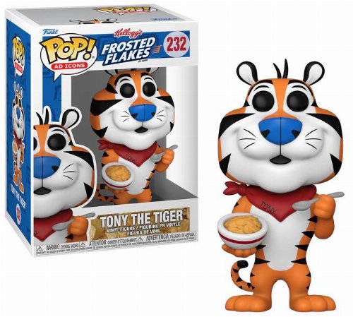 Φιγούρα Funko POP! AD Icons: Kellogg's Frosted Flakes
- Tony the Tiger #232