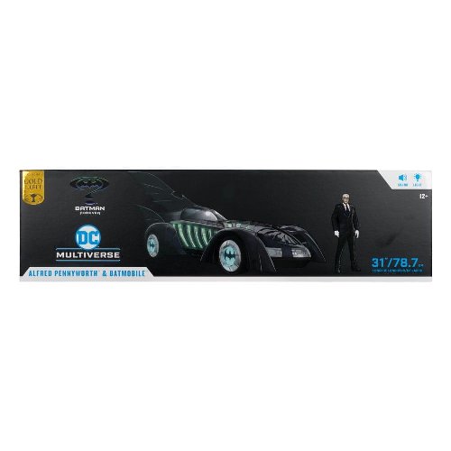 DC Multiverse: Gold Label - Alfred Pennyworth &
Batmobile (Batman Forever) Φιγούρα Δράσης (79cm)