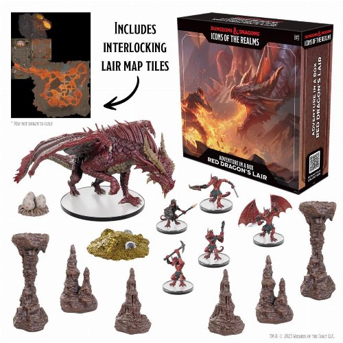 Dungeons and Dragons Icons of the Realms - Adventure
in a Box: Red Dragon's Lair