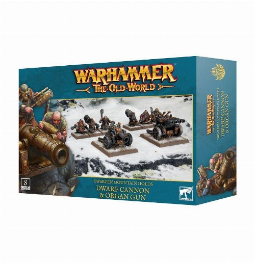 Warhammer: The Old World - Dwarfen Mountain Holds:
Dwarf Cannon & Organ Gun