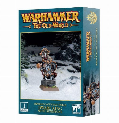 Warhammer: The Old World - Dwarfen Mountain
Holds: Dwarf King with Oathstone