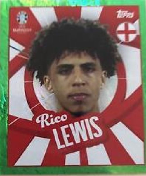 Topps - UEFA Germany Euro 2024 Sticker - ENG
PTW. Rico Lewis (England) - Green Parallel Foil