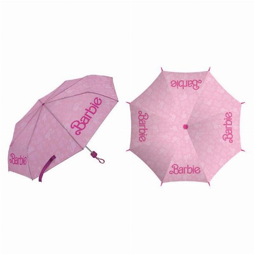 Barbie - Logo Pink Umbrella
(96cm)