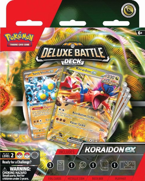 Pokemon TCG - Koraidon Ex Deluxe Battle
Deck