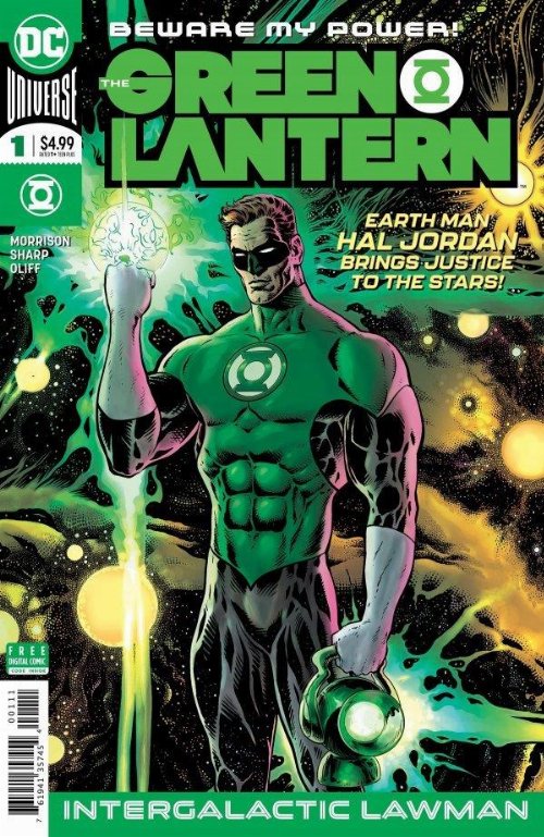 Green Lantern #1 Signed By Liam Sharp (Includes
Certificate Of Authenticity)