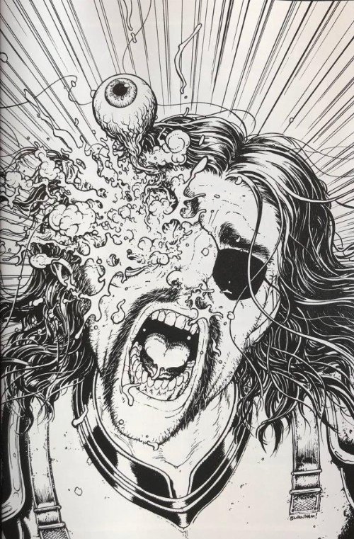 The Walking Dead #48 15th Anniversary Blind Bag
Chris Burnham B&W Virgin Cover