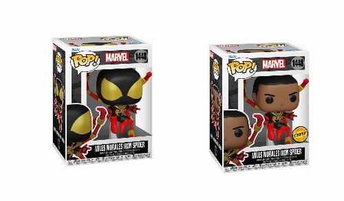 Figures Funko POP! Bundle of 2: Marvel - Miles
Morales Iron Spider #1448 & Chase