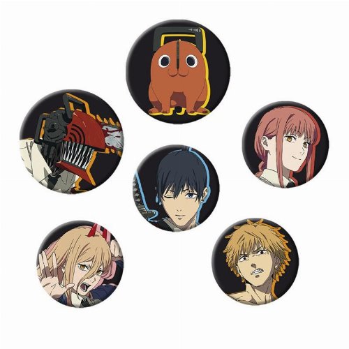 Chainsaw Man - Characters 6-Pack Pin
Badges