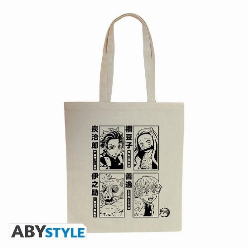 Demon Slayer: Kimetsu no Yaiba - Tanjiro,
Nezuko, Zenitsu & Inosuke Tote Bag