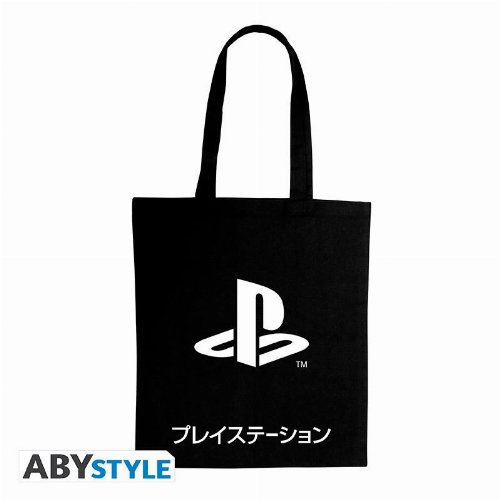 Playstation - Black Katakana Tote
Bag