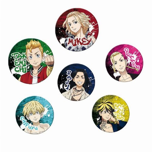 Tokyo Revengers - Toman Gang 6-Pack Pin
Badges