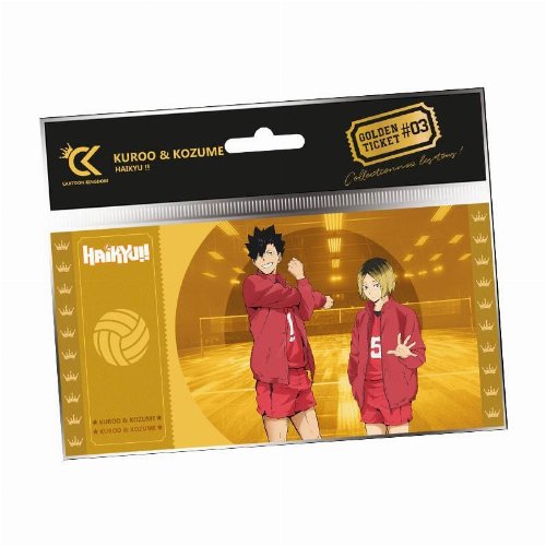 Haikyu!! - Kuroo & Kozume #03 Golden
Ticket