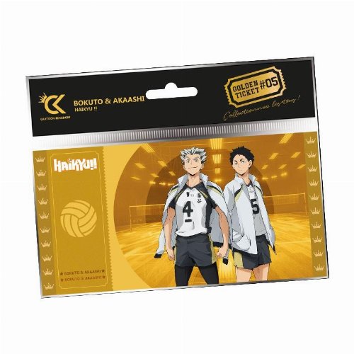 Haikyu!! - Bokuto & Akaashi #05 Golden
Ticket