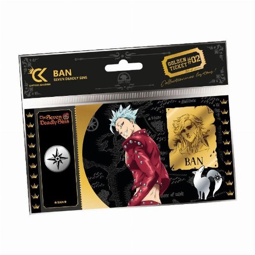 The Seven Deadly Sins - Ban #02 Golden Ticket (Black
Edition)