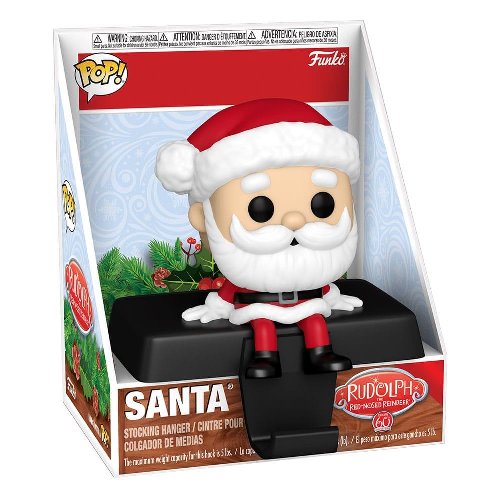 Figure Funko POP! Edge-Sitter: Rudolph the
Red-Nosed Reindeer - Santa