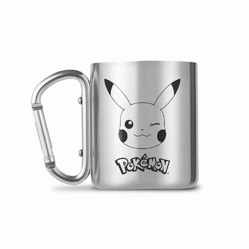 Pokemon - Pikachu Outline Carabiner Μεταλλική Κούπα
(235ml)