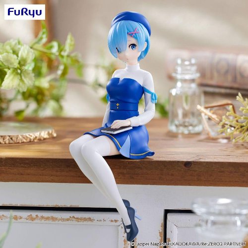 Re:Zero Starting Life in Another World Noodle
Stopper - Rem Book Girl Statue Figure (15cm)