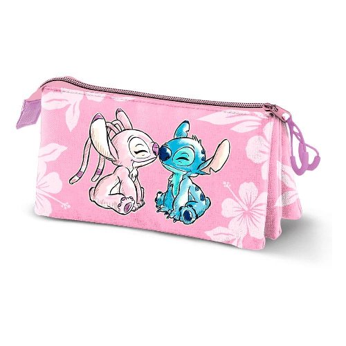 Disney: Lilo & Stitch - Angel & Stitch
Pink Triple Pencil Case