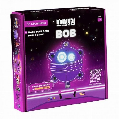 CircuitMess DIY STEM Kit - Wacky Robots Bob (Κάνε το
δικό σου Mini-Robot) για ηλικίες 7+