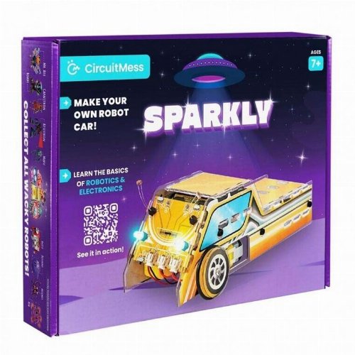 CircuitMess DIY STEM Kit - Sparkly (Κάνε το δικό σου
Robot Car) για ηλικίες 7+