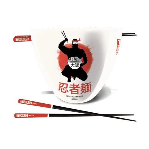 The Original Ramen Company - Ninja Ramen Set
(Bowl, Chopsticks)