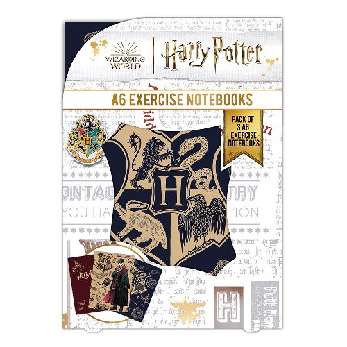 Harry Potter - Hogwarts Wizard Dynasty A6 3-Pack
Notebooks