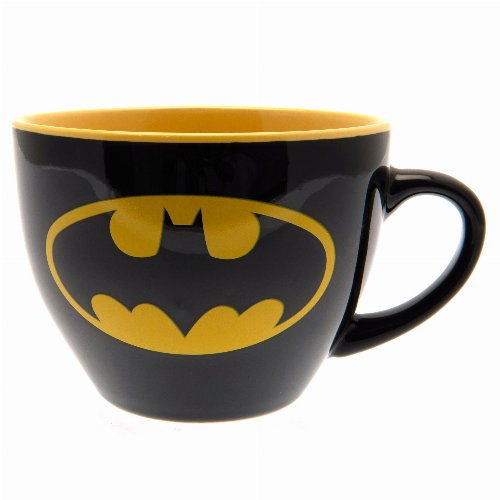 DC Comics - Batman Emblem Cappuccino Mug with
Coaster (630ml)