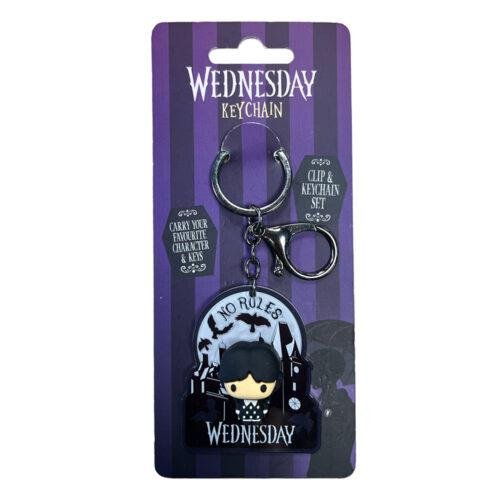 Wednesday - No Rules Rubber
Keychain