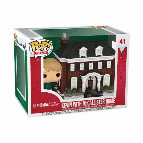 Figure Funko POP! Town: Home Alone - Kevin with
McCallister Home #41