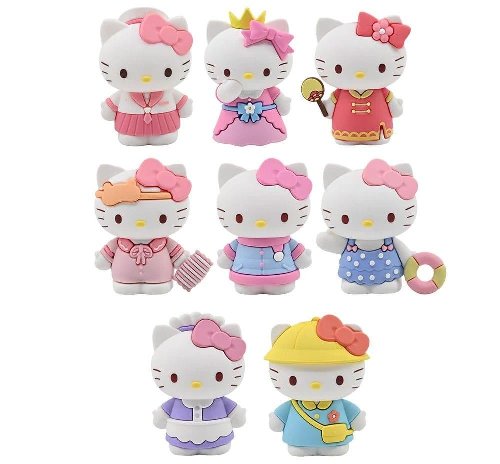 Hello Kitty - Dress Up Diary 5cm Figure (Random
Packaged Pack)