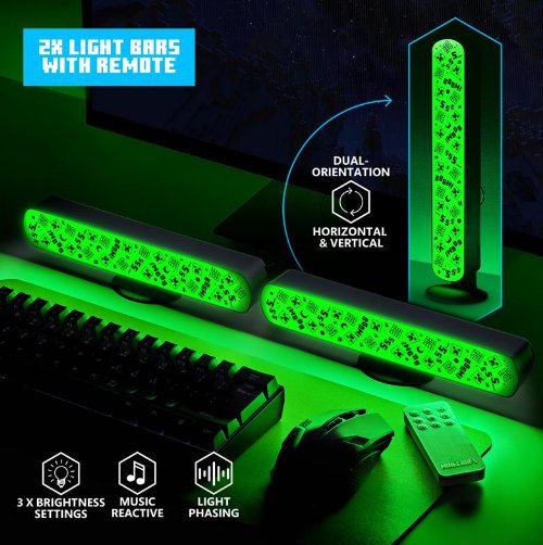 Minecraft - Creeper Set of 2 Light Bars
(25cm)