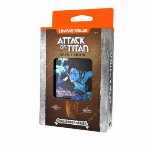 UniVersus CCG: Attack on Titan - Eren &
Armin Challenger Deck